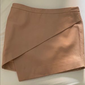 Michelle mason leather skirt in perfect condition